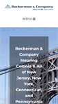Mobile Screenshot of beckermanco.com